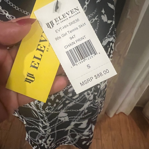 ELEVEN by Venus Williams Women’s 90s Girls Tennis Athletic Skirt Size Small NWT - Picture 8 of 9